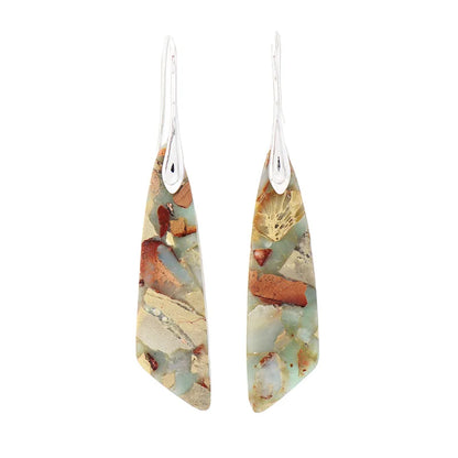 Bohemian Emperor Stone Earrings