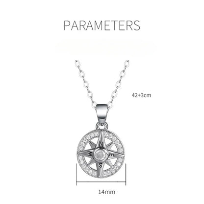 Pointed Star Compass Necklace