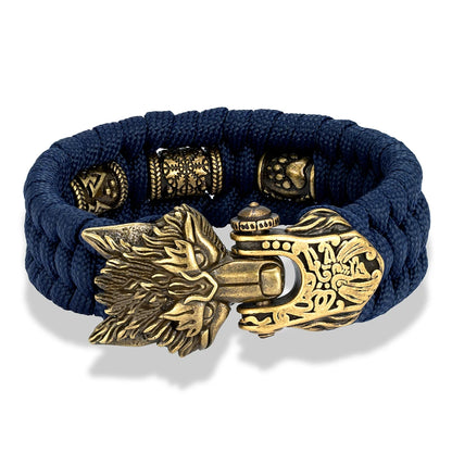 The Viking Jarl's Wolf Bracelet