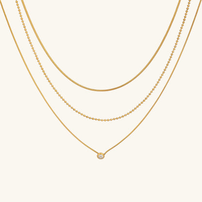 Cross Multi Layer Necklace