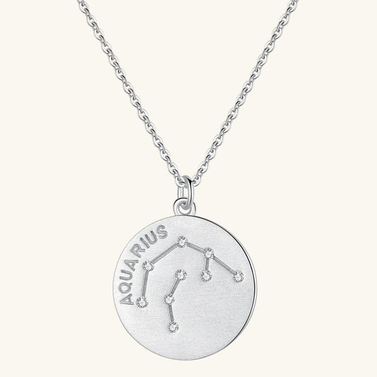 Zodiac Coin Necklace