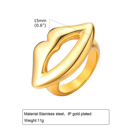The Chunky Gold Dome Ring