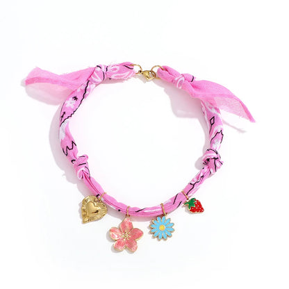 Waterproof Silk-Feel Scarf Anklet
