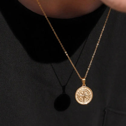Viking North Star Anchor Medaille
