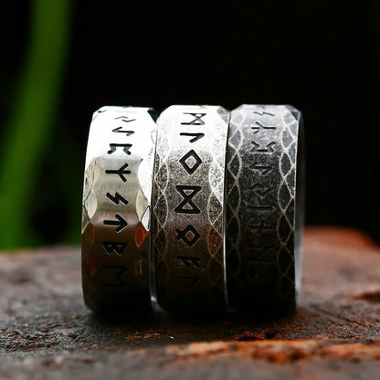 The Elder Futhark Viking Rune Ring