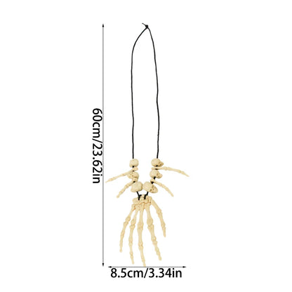 The Skeleton's Grasp Choker Necklace