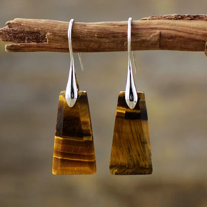 Bohemian Emperor Stone Earrings