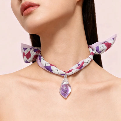 Ocean Scarf Necklace
