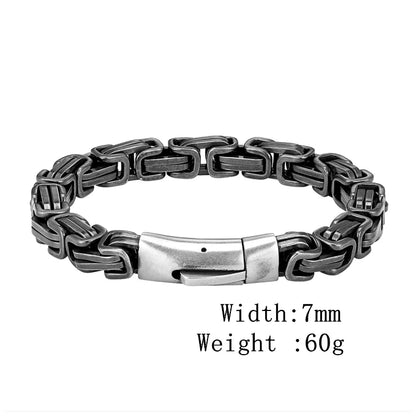 The Viking King's Chain Bracelet