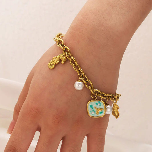Beach Charm Bracelet