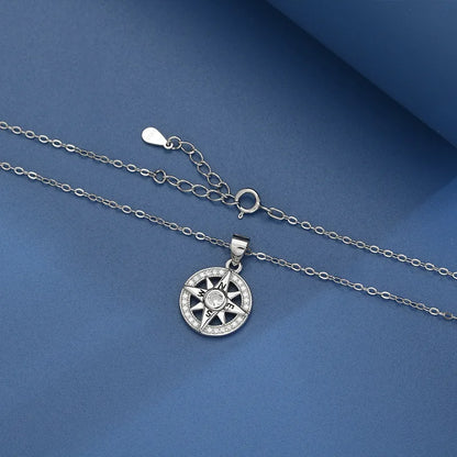 Pointed Star Compass Necklace