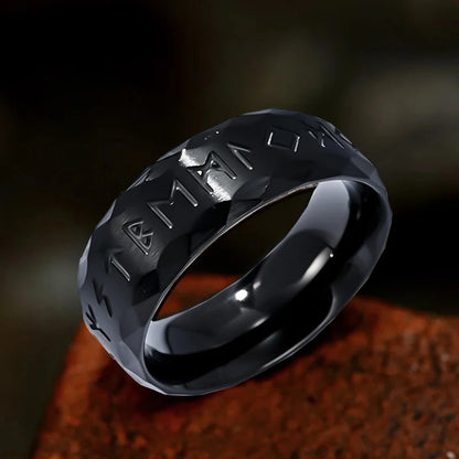 The Elder Futhark Viking Rune Ring