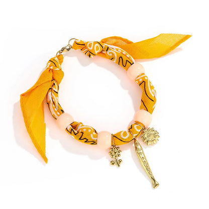 Waterproof Silk-Feel Scarf Anklet