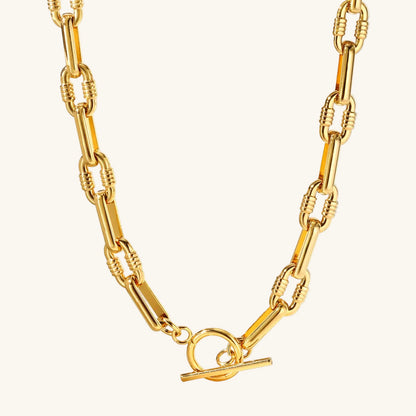 Chunky Oval Chain Necklace