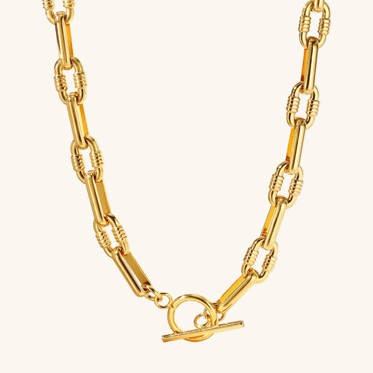 Chunky Oval Chain Necklace