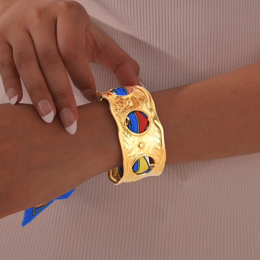 Retro Luxury Cuff Bracelet