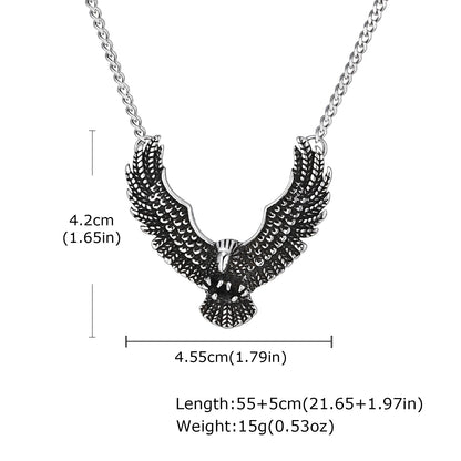 The Alpha's Eagle Pendant Necklace