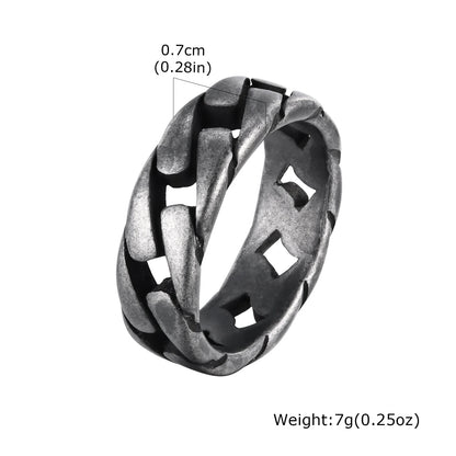 The Classic Cuban Link Ring for Men