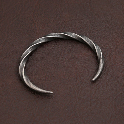 Vintage Gedrehter Manschettenarmreif