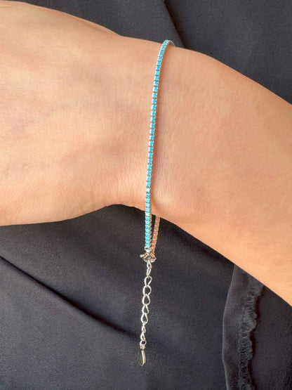 Tennis Silver Bracelet