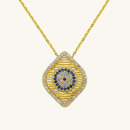 Evil Eye Women's Silver Necklace