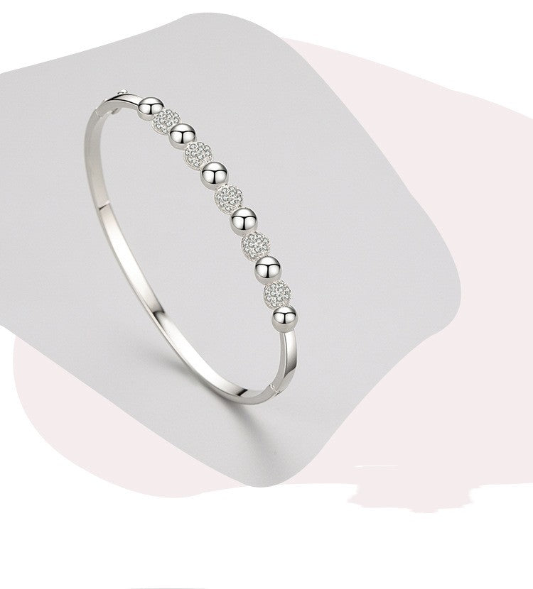 925 Sterling Silver Bracelet For Women Special-interest Design