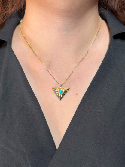 Triangle Silver Necklace