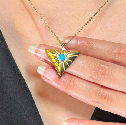 Triangle Silver Necklace