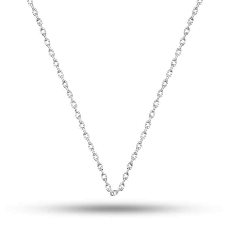 Chaîne en argent Forse de 0,40 micron et 60 cm