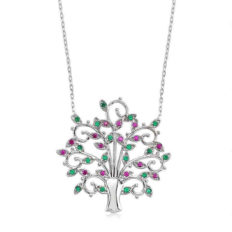 Tree of Life Women's Silver Necklace