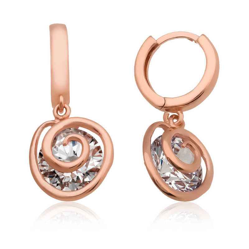 Love Loop Silver Earrings