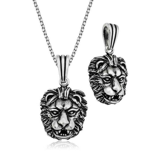 Lion Silver Pendant