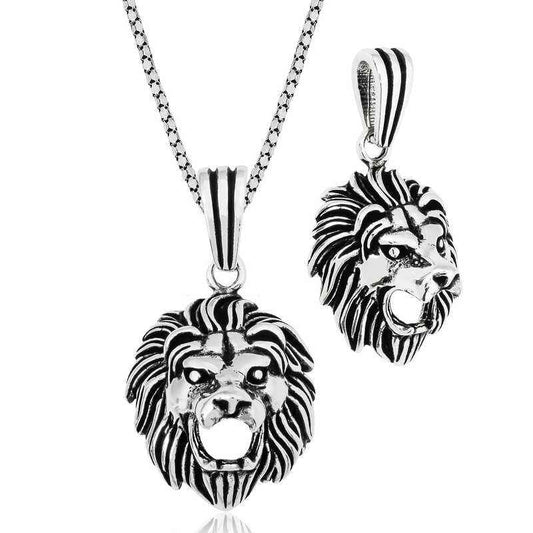 Lion Silver Pendant