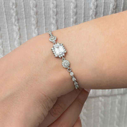 Baguette Waterway Women's Silver Bracelet