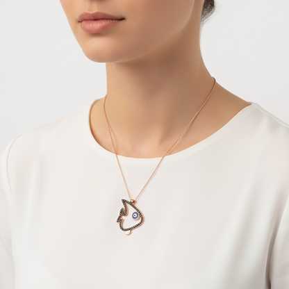 Fish Women's Silver Necklace