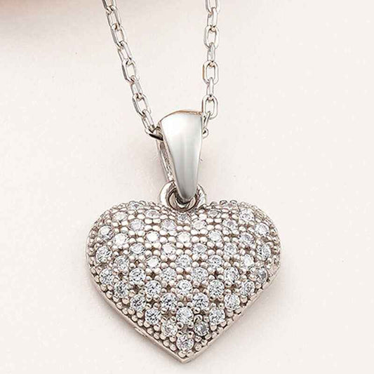 Bombeli Heart Women's Silver Pendant