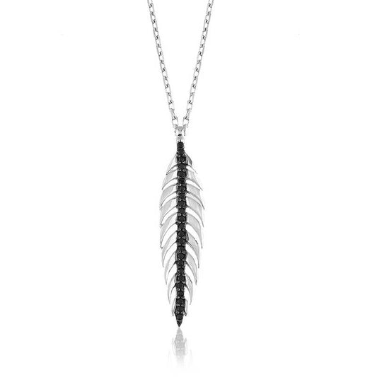 Leaf Women's Silver Necklace