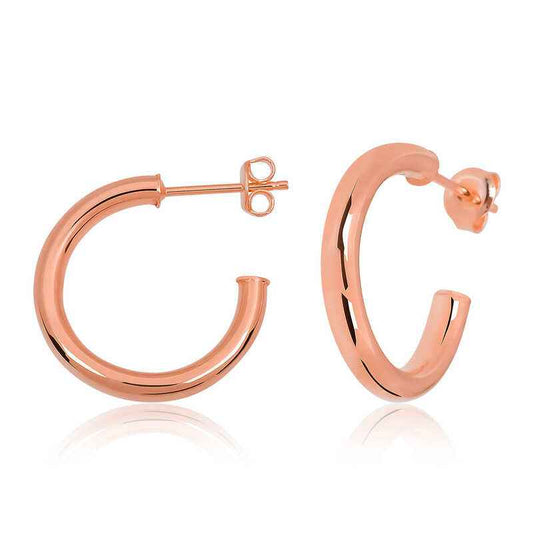 Spike Hoop Women's Silver Earrings