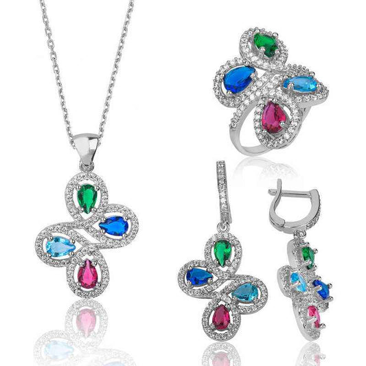 Silver-Colored Women's Set