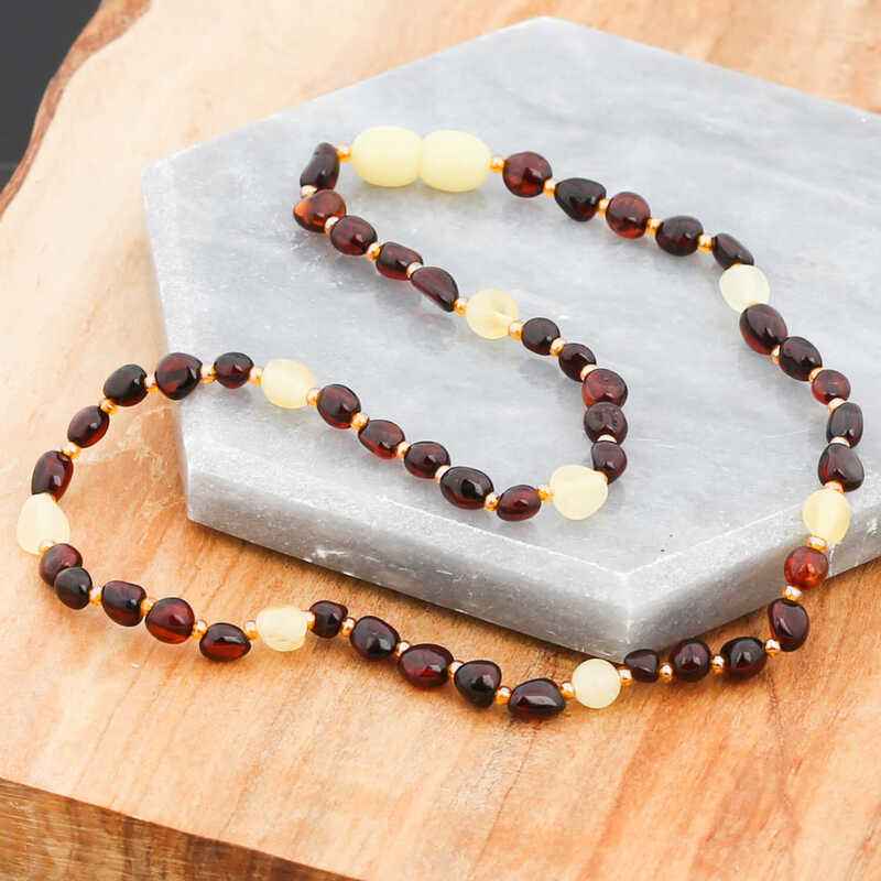 Baby Drop Amber Teething Necklace