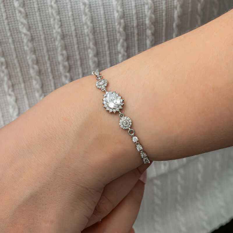 Drop Waterway Women's Silver Bracelet