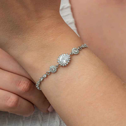 Drop Waterway Women's Silver Bracelet