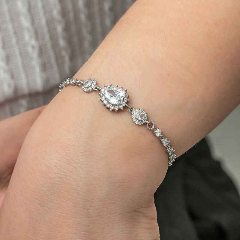Drop Waterway Women's Silver Bracelet