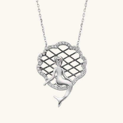 Mermaid Women's Silver Necklace