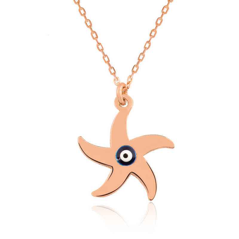 Starfish Women's Silver Necklace