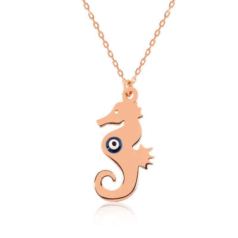 Seahorse Women's Silver Necklace