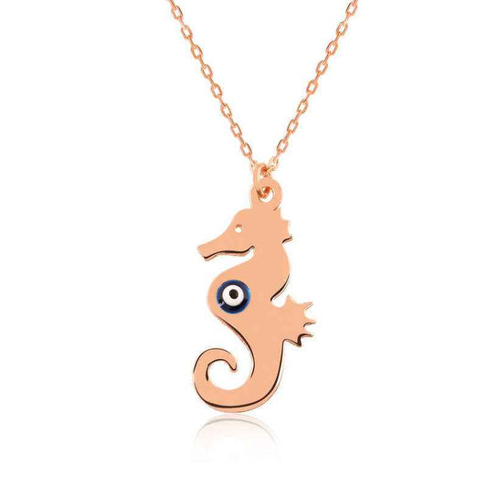 Seahorse Women's Silver Necklace