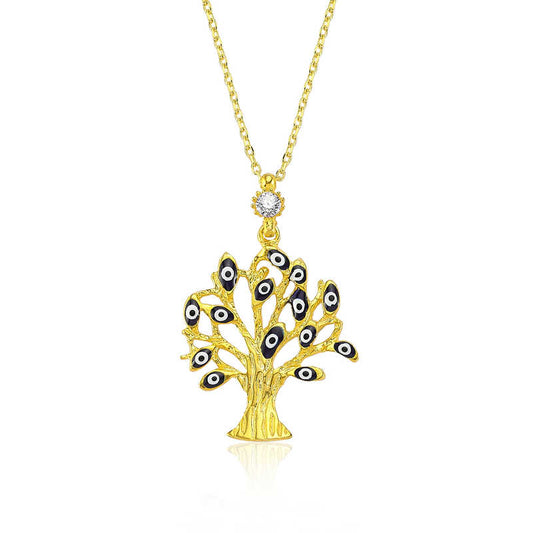Wish Tree Women's Silver Necklace