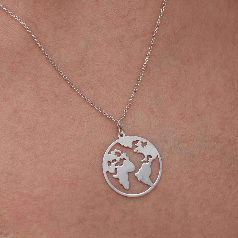World Women's Silver Necklace