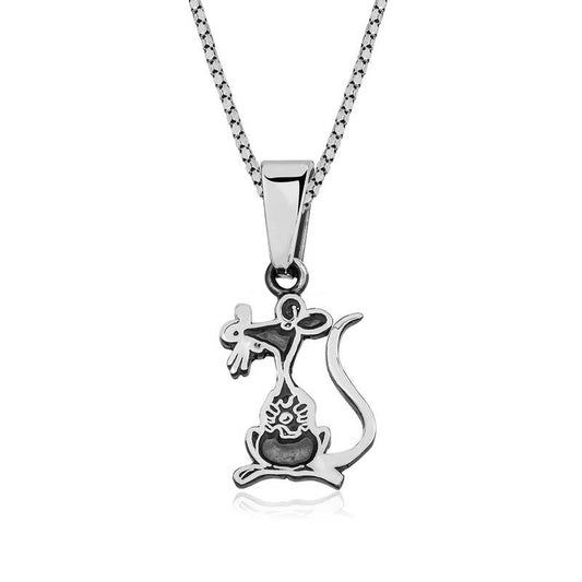 Collier Souris en Argent